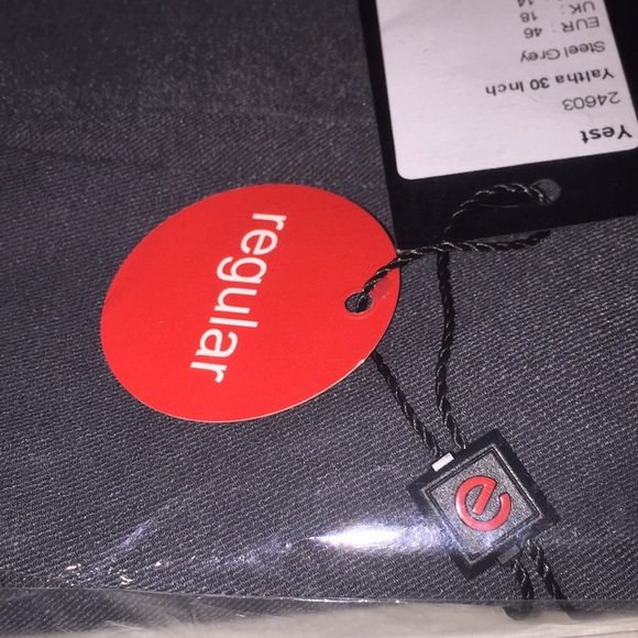 Yest Yaltha Pull On Pants Capris 24603 Steel Grey Size 14 - Picture 7 of 10